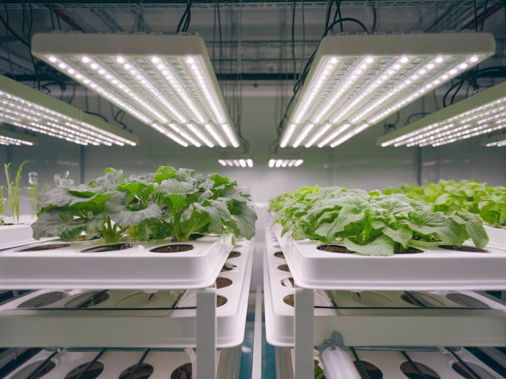 Les bienfaits de l’utilisation des LED dans la culture hydroponique