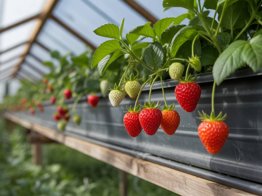 Cultiver des fraises en hydroponie : méthode, matériel et conseils pour une récolte réussie