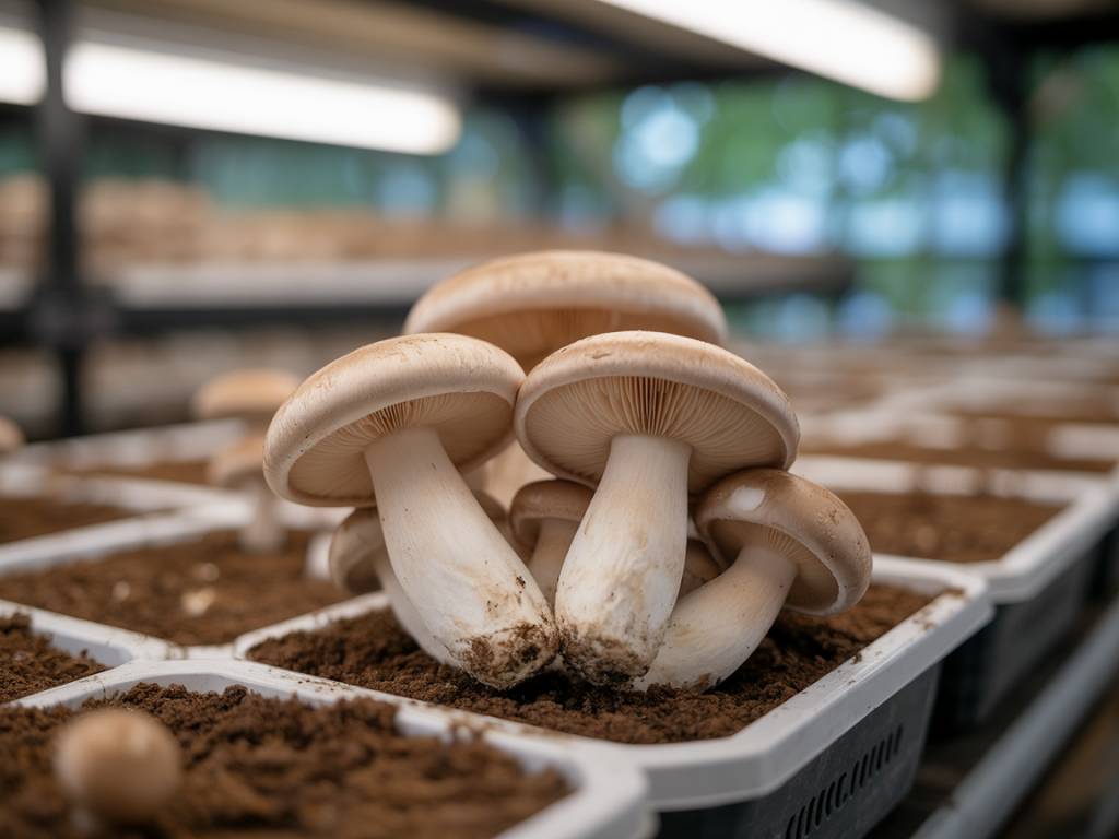 Cultiver des champignons comestibles en hydroponie : faisabilité, techniques et perspectives